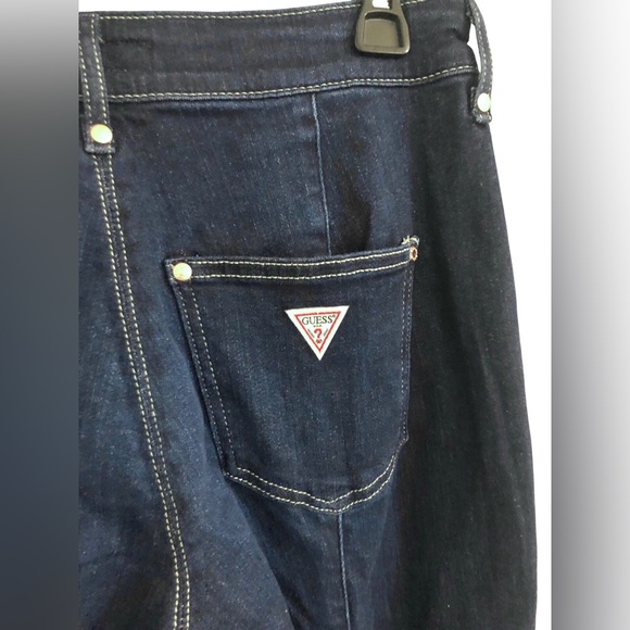 Guess Eco Faye Sailor Flared side button lefty indigo jeans
size 28x32 brand new - Picture 15 of 17